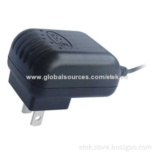 5W Switching Power Adapter with USA AC Plug, 47 to 63Hz Input Frequencies